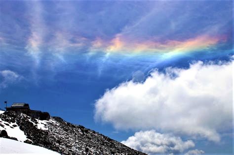 Mysterious Medley Of Clouds Display Rainbow Spotted Over City In China