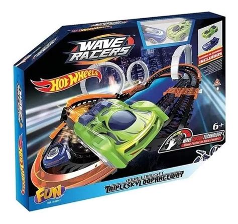 Pista Triple Skyloop Wave Racers Hot Wheels Fun F MercadoLibre