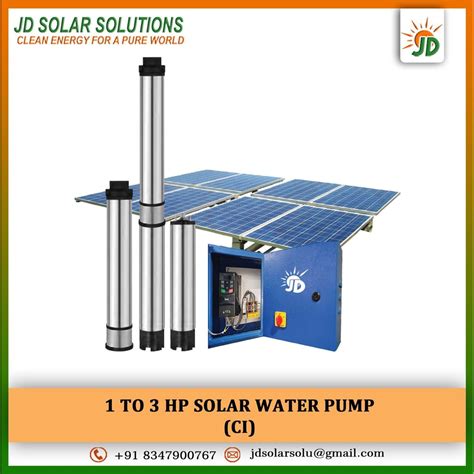 Hp Solar Submersible Pump Set For Water Filling At Best Price In