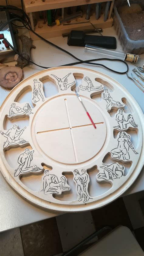 Kamasutra Circular Wall Clock Etsy