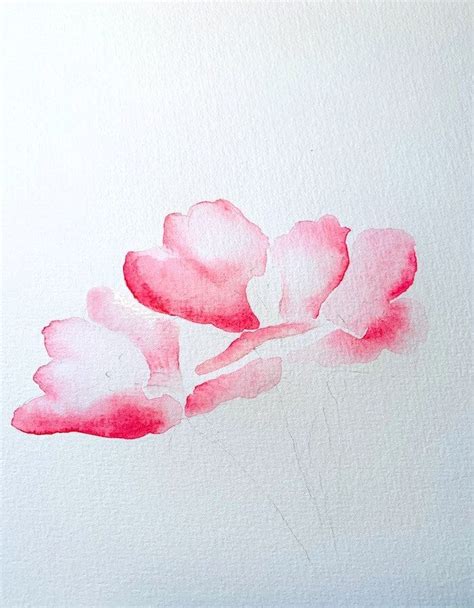 Aquarell Kirschblüte malen in 30 Minuten Creative Club