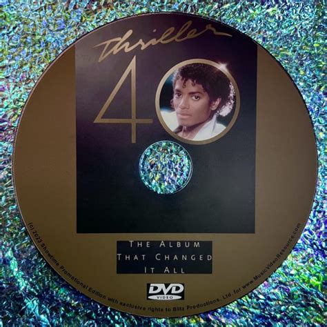 Michael Jackson Thriller 40 DVD (2023 Documentary) Featuring: Mary J ...