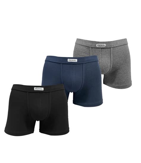 Primal Pezzi Boxer Uomo Con Ribattuto In Cotone Bielastico