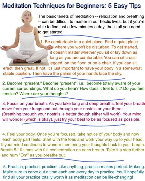 Goals Fitness: methods meditation - 5 tips