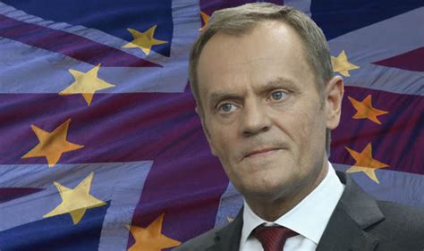 Latest Brexit News Donald Tusk Claims Uk Is Heading For Hard Brexit