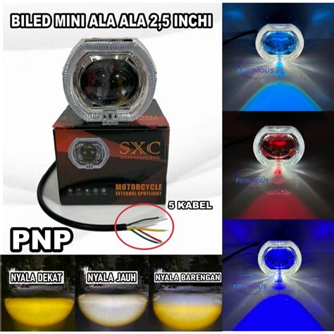 Jual Biled Projie Mini Ala Ala Inchi Watt Cut Off Laser High Loo