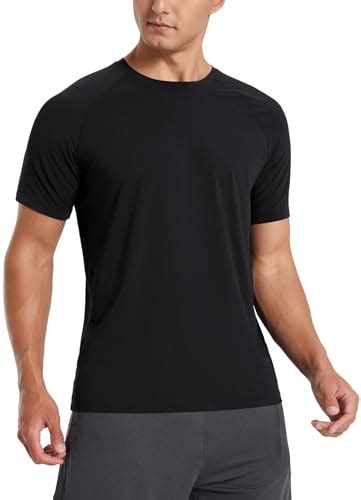 Baleaf Men S Running Shirts Quick Dry Short Sleeve Tops Upf Moisture