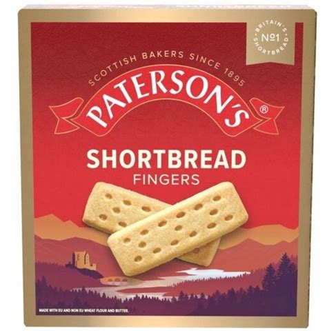 Patterson S Ciastka Kruche Maślane Shortbread Fingers Do Kawy Prezent 300g 15027922940 Allegro Pl