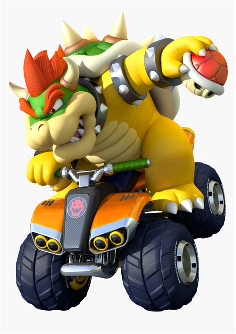 Bowser Kart Png - Mario Kart 8 Deluxe Bowser, Transparent Png ...