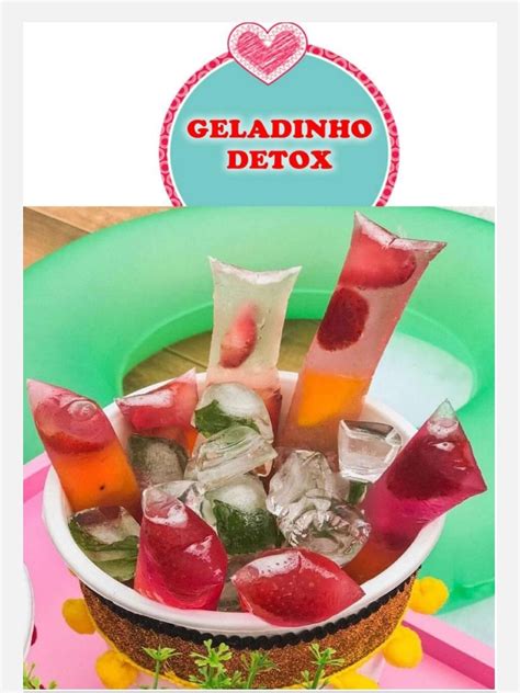 Ebook Geladinho Gourmet Receitas Detox Willian Hotmart