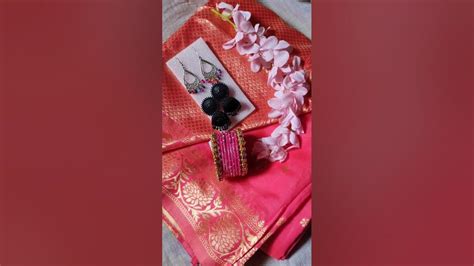 গোলাপী শাড়ি💕💞💓💗 Pink Saree Sareelove Pink Gulabisaree Shorts