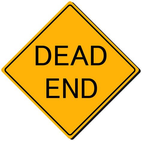 Dead End Sign PNG Clipart - Best WEB Clipart