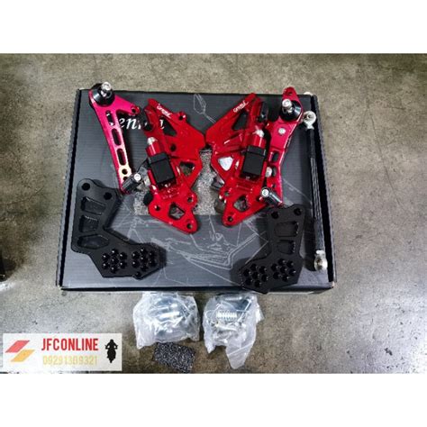 Genma Footrest Single Shifter Raider R150 Carb Shopee Philippines