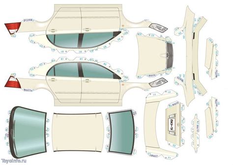 Toyota Corolla Papercraft