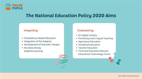 Know About The National Education Policy 2020 Onlinepupils