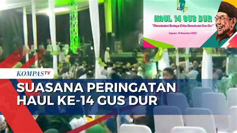 Video Suasana Peringatan Haul Ke Gus Dur Di Ciganjur