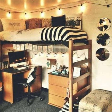 Preppy Dorm Room Decor 20 Ideas To Fall In Love With Cool Dorm Rooms