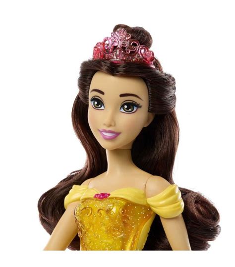 ΚΟΥΚΛΑ MATTEL DISNEY PRINCESS ΠΕΝΤΑΜΟΡΦΗ BELLE HLW02 HLW11