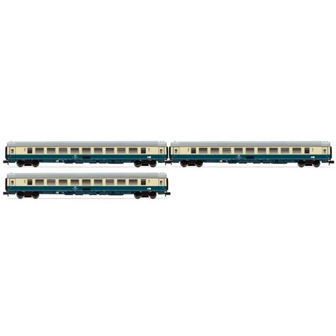 Arnold HN4201 Spur N 3 Tlg Set InterCity Wagen 2 Klasse Der DB Bl