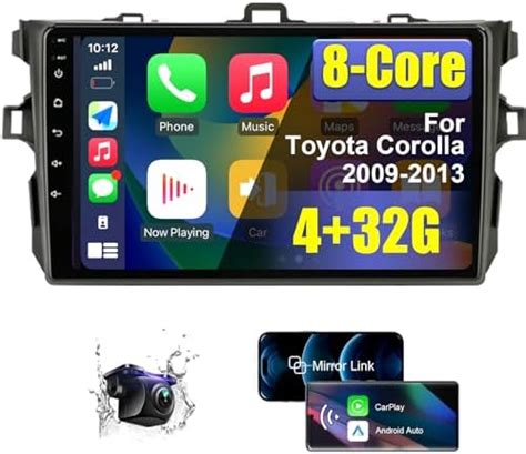 Amazon Car Radio For Toyota Corolla 2009 2012 Stereo 9 Android