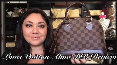 Louis Vuitton Alma BB Review Mod Shots YouTube