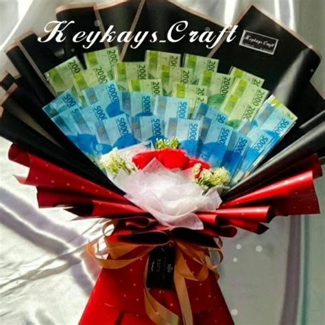 Jual Buket Uang Money Bouquet Kerangka Kosongan Ready Slot Kerangka