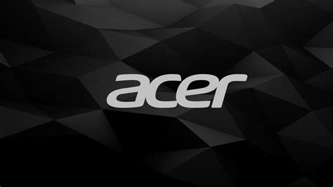 Acer Logo Black Background Geometry Wallpaper - Resolution:1920x1080 ...