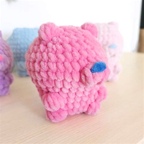 No Sew Gummy Bears Amigurumi Pattern Hugurumitoys Amigurumi Crochet