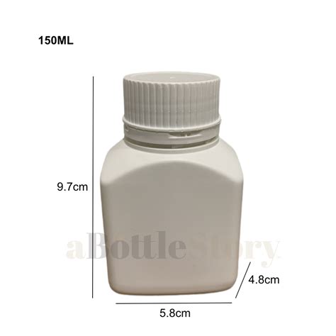 Plastic Square Tablet Hdpe Bottle A Bottle Story