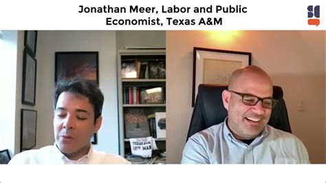 S2e25 Interview With Jonathan Meer Labor And Public Economist Texas