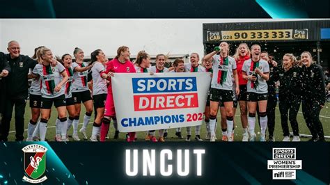 Irish League Uncut Glentoran Women WIN The 2023