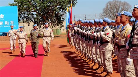 Chinese Peacekeepers To South Sudan Awarded Un Peace Medal Of Honor