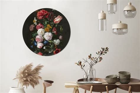 Wallcircle Wandcirkel Bloemen Stilleven Kunst Oude Meesters