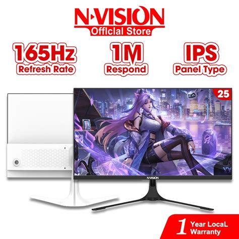 Nvision Eg Sw Hz Ms Ips Gaming Monitor