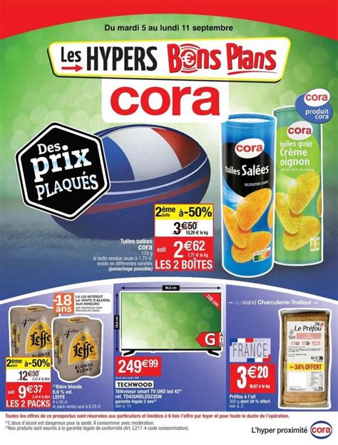 Semaine Week Les Hypers Bons Plans Cora