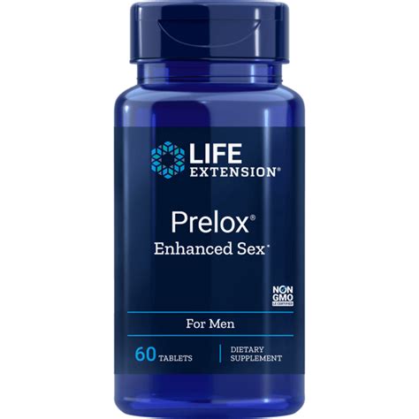 Life Extension Prelox Natural Sex For Men 60 Tabs Swanson Health Products