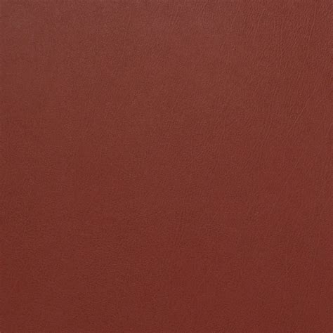 Scarlet Red Solid Texture Plain Faux Leather Upholstery Fabric By The