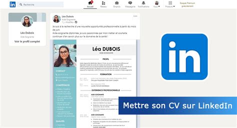 Comment Mettre Son CV Sur LinkedIn En 2024 Ajouter CV PDF