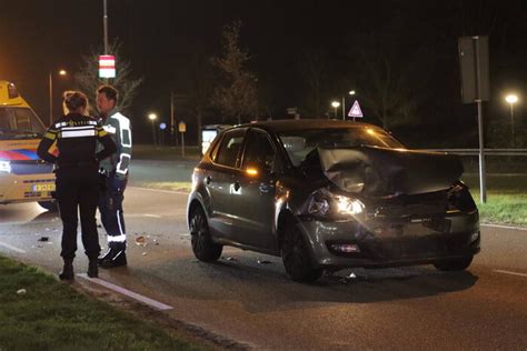 Veel Schade Bij Kop Staartbotsing Hondsrugweg Emmen