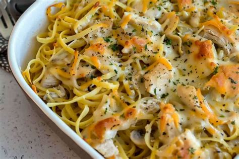 Chicken Tetrazzini Recipe Quick Homemade Recipes