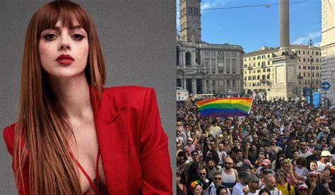 Annalisa Madrina Del Pride Di Roma 2024 Onorata Di Essere Qua A