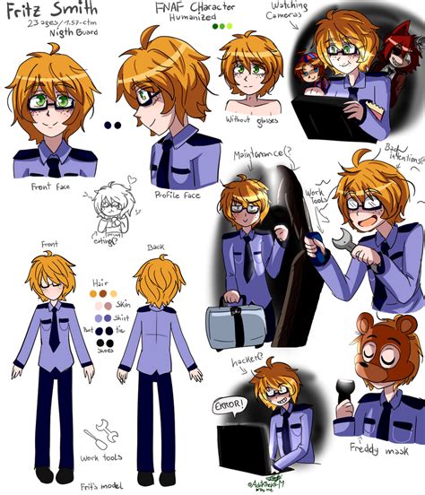 Fritz Smith Fnaf 2 Human Version By Adrikoneko Mizuiro On Deviantart