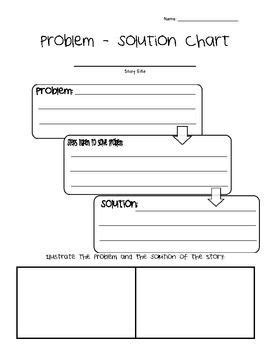 {freebie} problem/solution graphic organizer Reading Lessons, Reading ...