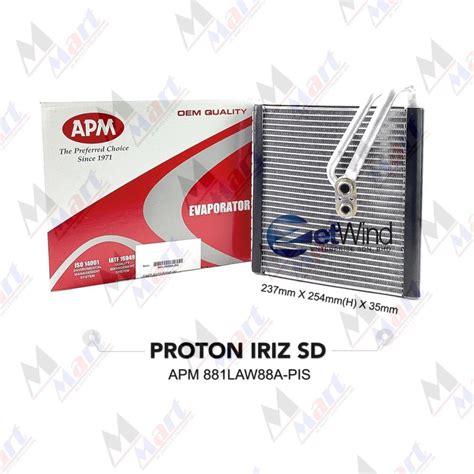 Proton Iriz Persona Sanden System Air Cond Cooling Coil