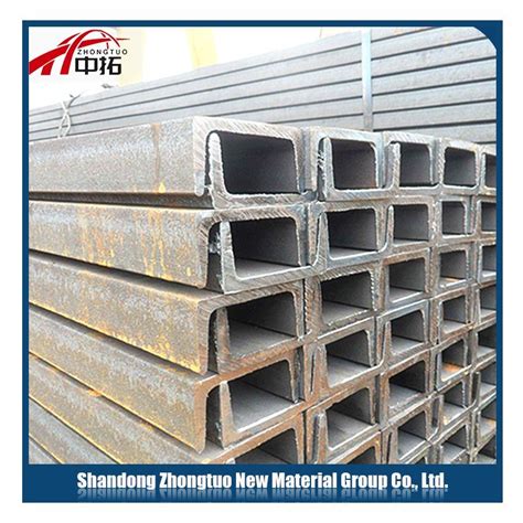 Hot Rolled Galvanized U Purlin Steel Structural Channel With SGS