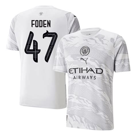 Camiseta Foden Manchester City Hombre Versi N Replica