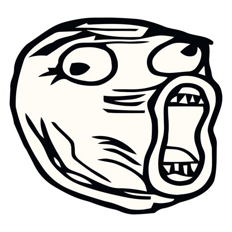 Lol Meme Face 20297446 Vector Art at Vecteezy