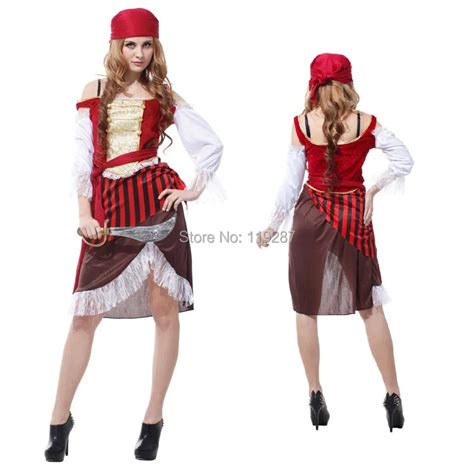 New Pirate Female Temptation Sexy Costumes Dress Sexy Model Women