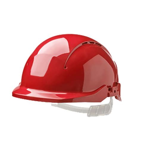 Centurion Concept Reduced Peak Vented Safety Helmet Red Spartan Safety