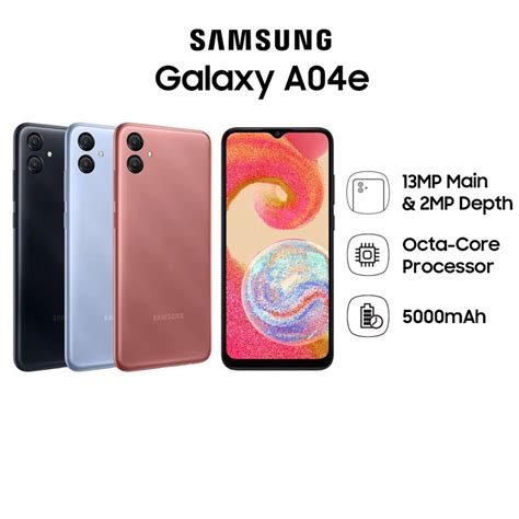 Jual Samsung Galaxy A04e Smartphone 332gb Garansi Resmi Shopee Indonesia